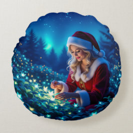 Almofada Redonda Weihnachtliche Harmonie“97