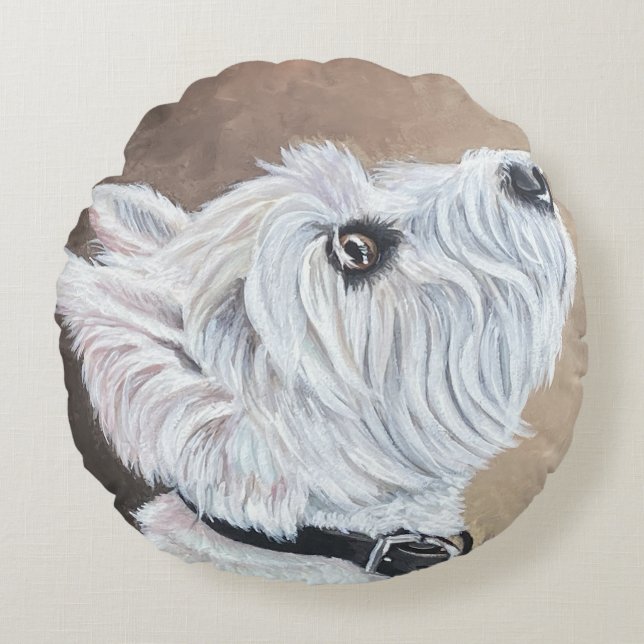 Almofada Redonda Westin Procurando Perfil B (Frente)