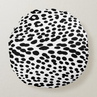 Almofada Redonda Wild Leopard Energy – Bold Animal Print Fashion
