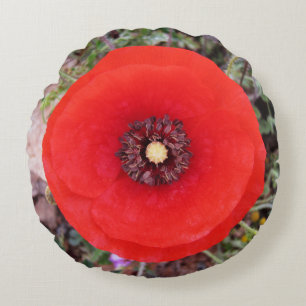 Almofada Redonda Wild Poppy
