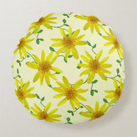 Wildflower amarelo botânico da arnica em alguma