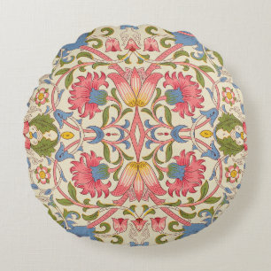 Almofada Redonda William Morris Lodden Primavera Wallpaper Art