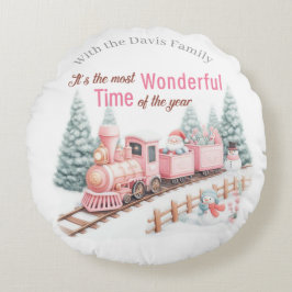 Almofada Redonda Wonderful Christmas