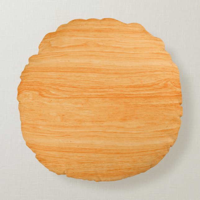Almofada Redonda wood texture with natural patternwood,aged,antique (Frente)