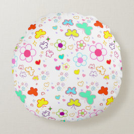 Almofada Redonda Wrapping paper design for gift