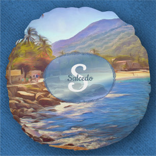 Almofada Redonda Yelapa Beach 761