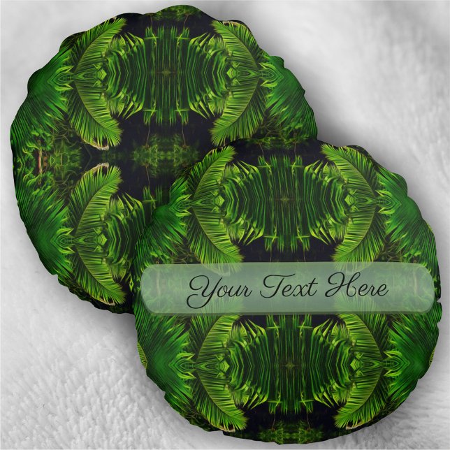 Almofada Redonda Yelapa Palms 0828 (Criador carregado)