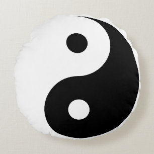 Almofada Redonda Yin E Yang Modelo