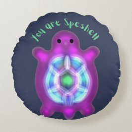 Almofada Redonda You Are Speshell Turtle Personalized Gift