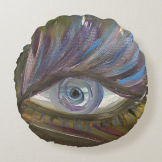 Almofada Redonda your eye is the mirror of your soul