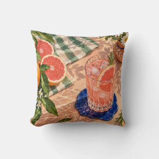 Almofada Refrigerante de Toranja Rosa Citrino Ensolarado Na