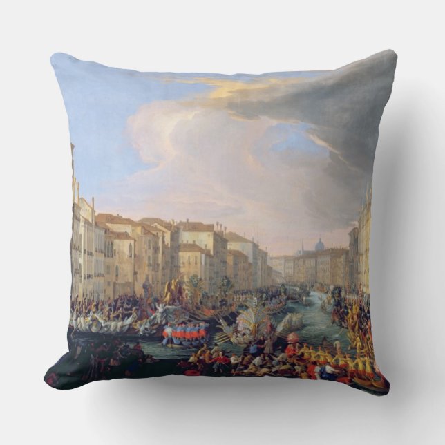 Almofada Regata guardarada em honra de Frederick VI de (Frente)