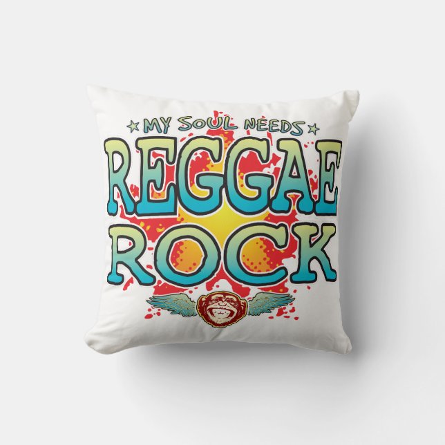 Almofada Reggae Rock Soul Cushion (Frente)