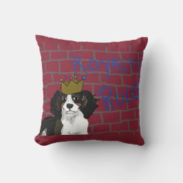 Almofada Regras de Royalties - Travesseiro decorativo Rei C