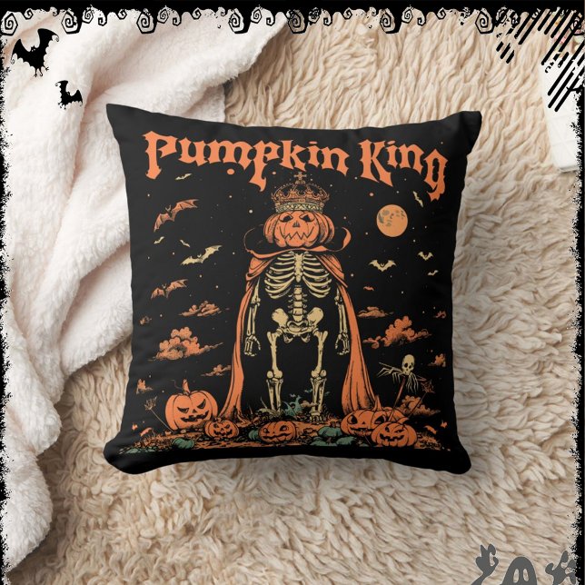 Almofada Rei Abóbora | ExDesigner | Halloween (Criador carregado)