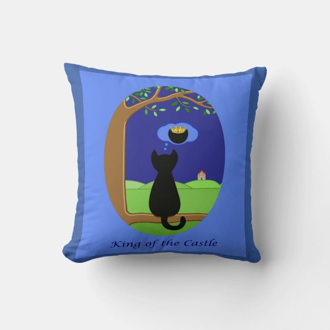 Almofada Rei do Castelo Reversível (Frente)