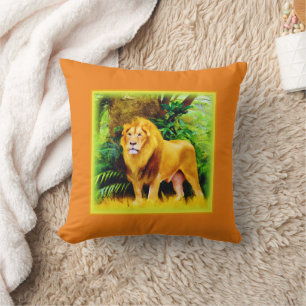 Almofada Rei Leão Na Selva. Comprar Agora