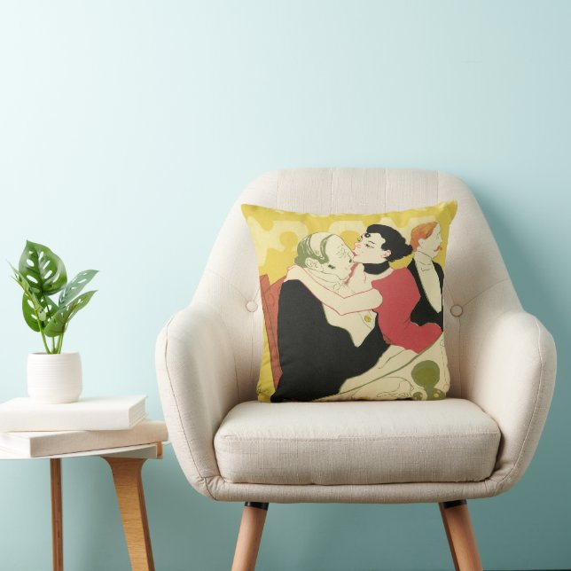 Almofada Reine de Joie (Rainha do Prazer) Toulouse Lautrec (Cadeira)