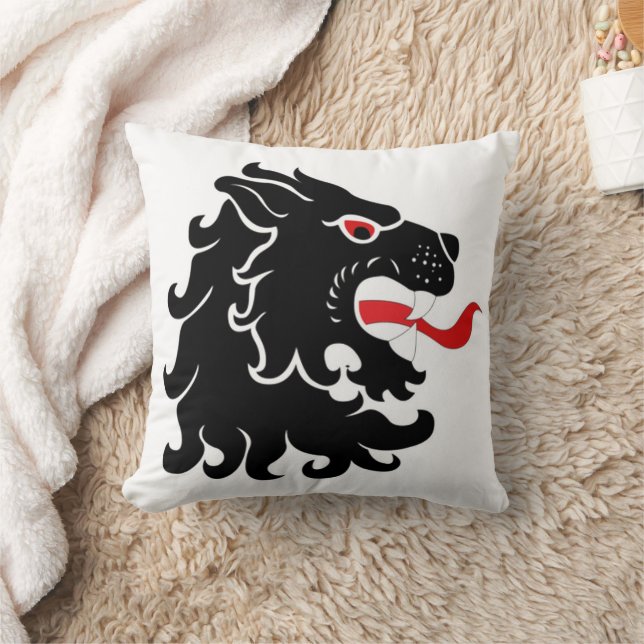 Almofada Reino de Um Crachá de Uma População de Tir (Cobertor)