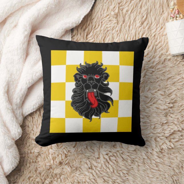 Almofada Reino de Um Crachá de Uma População de Tir (Cobertor)