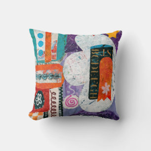 Almofada Relativamente ao Travesseiro decorativo Roxo