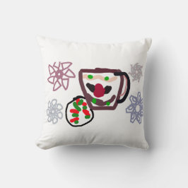 Almofada Relax Christmas cookie and coffee  