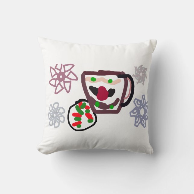 Almofada Relax Christmas cookie and coffee   (Frente)