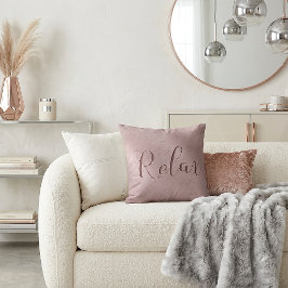 Almofada Relax Script Rose