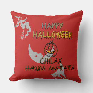 Almofada Relaxe a Coleção Feliz de Halloween