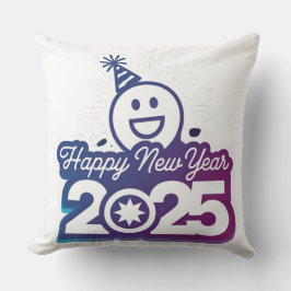 Almofada Relaxe no Travesseiro decorativo do Ano Novo 2025
