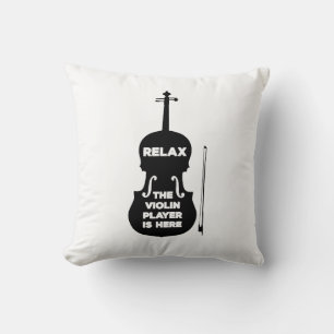 Almofada Relaxe, o Jogador de Violino está aqui