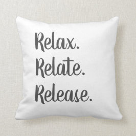 Almofada Relaxe, Relaxe, Travesseiro decorativo de Liberaçã