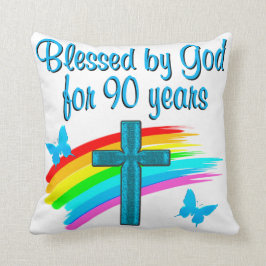 ALMOFADA RELIGIOSO COM 90 ANOS