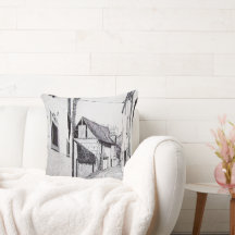 Relógio de Desenho de Beco Francês