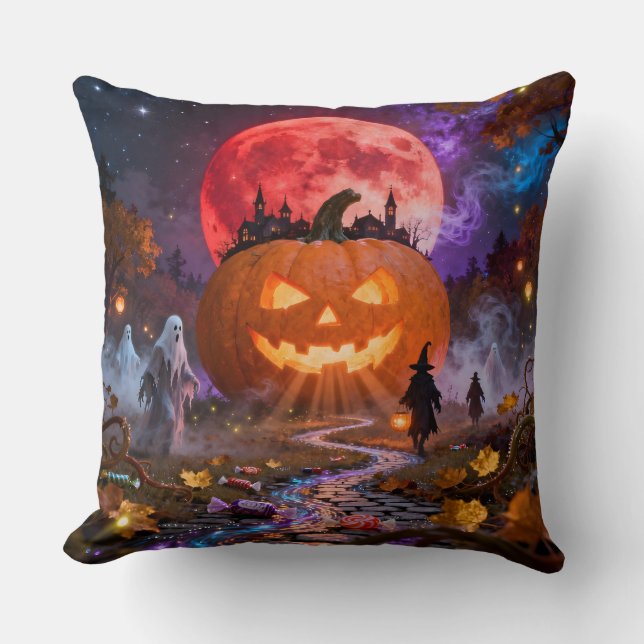 Almofada Relógio de Parede Halloween Haunted Eclipse 2 (Frente)