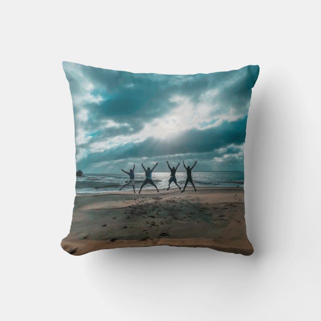 Almofada Relógio Personalizado de Parede Personalizado da F (Frente)