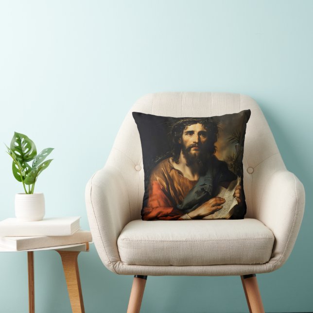 Almofada Renascimento Jesus Cristo (Cadeira)