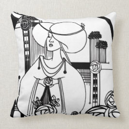 Almofada Rennie MacKintosh inspirado