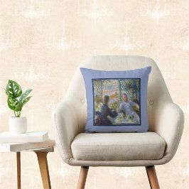 Almofada Renoir Vintage Art - Almoço no Restaurante Fournai