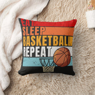 Almofada Repetição do Sono de Basquete