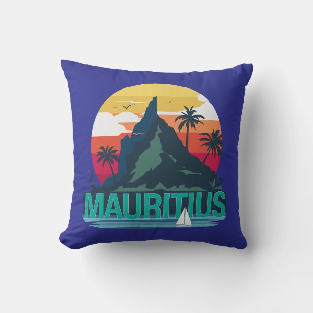 Almofada República da Maurícia (Frente)