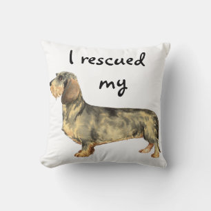 Almofada Resgate Wirehaired Dachshund