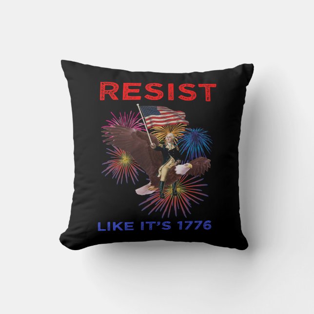 Almofada Resista Como Se Fosse 1776 (Frente)