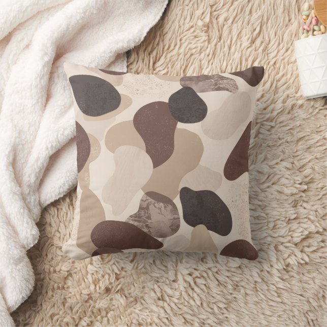 Almofada Rest Is Productive Throw Pillow | Cozy Neutral (Cobertor)