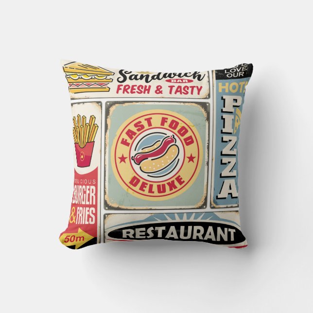 Almofada Restaurantes e restaurantes de comida rápida (Frente)