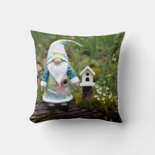 Almofada Retirada de Primavera do Gnome: Paisagem de Birdho