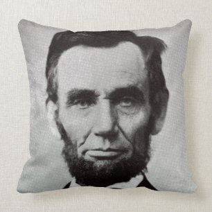 Almofada Retrato de Abe Lincoln 2