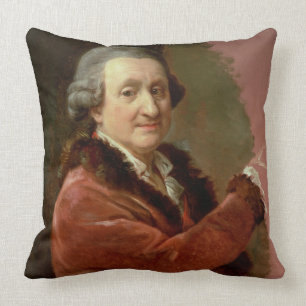 Almofada Retrato de auto, 1773-87 (óleo em canvas)