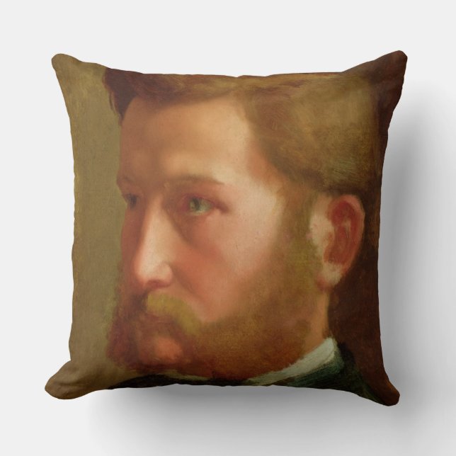Almofada Retrato de Edgar Degas | de Paul Vapincon (Frente)