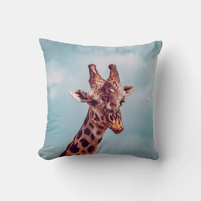 ALMOFADA RETRATO GIRAFFE (Frente)